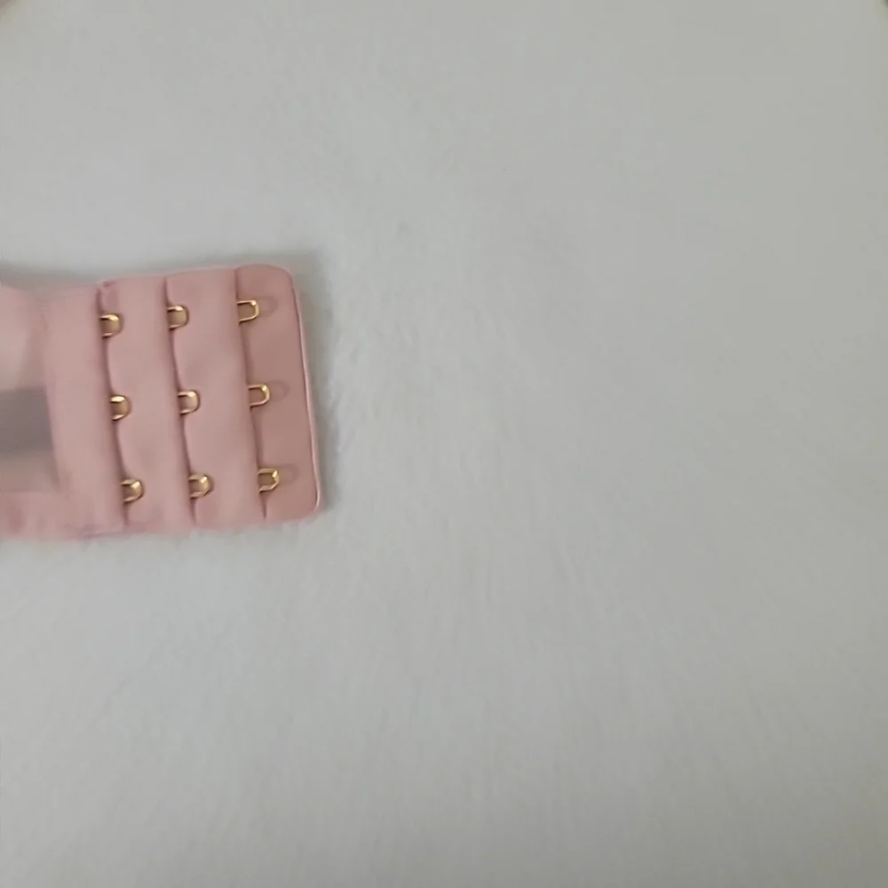 Victoria's Secret Pink Semi Sheer Underwire Unlined Plunge Bra, 32D - Picture 5 of 9